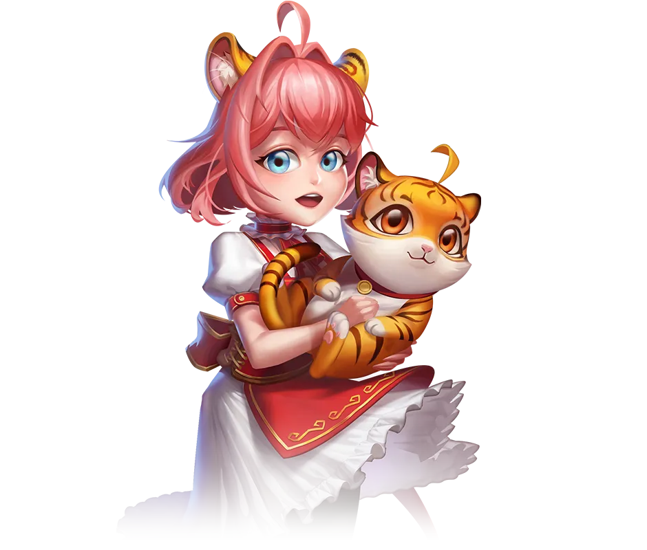 ATG虎小妹官方遊戲主視覺